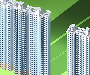 City office building architectural design  115