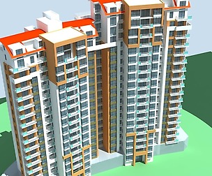 City office building architectural design  116