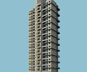 City office building architectural design  148