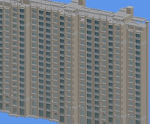 City office building architectural design  179