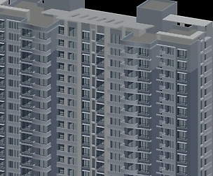 City office building architectural design  182