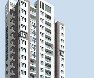 City office building architectural design  207