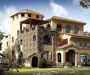 3D Villa 015