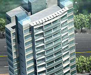 City office building architectural design  298