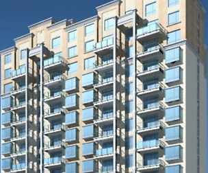 City office building architectural design  353