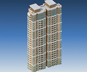 City office building architectural design  368