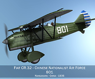 Fiat CR.32 - Chinese Nationalist Air Force