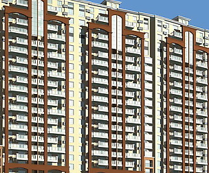 City office building architectural design  395