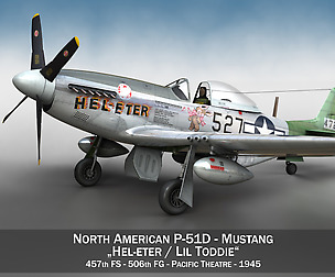 North American P-51D - Heleter