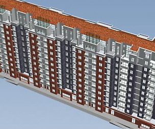 City office building architectural design  406