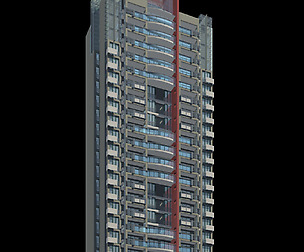 City office building architectural design  418