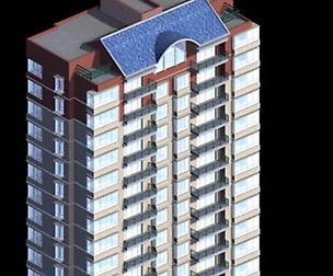 City office building architectural design  425