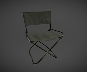 Military folding chair