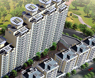 City office building architectural design  431