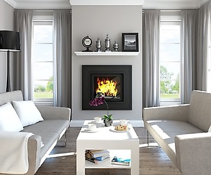 VOLUME 45 3D FIREPLACES + RENDER SCENE