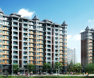 City office building architectural design  436
