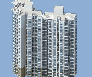 City office building architectural design  444
