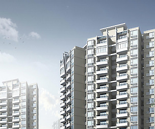City office building architectural design  446