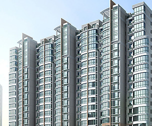 City office building architectural design  453