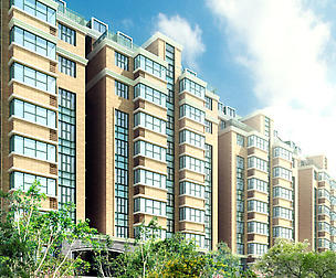 City office building architectural design  456