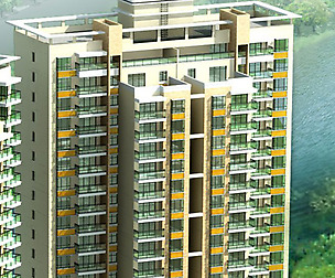 City office building architectural design  459