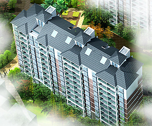 City office building architectural design  464