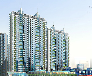 City office building architectural design  466