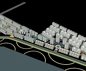 City office building architectural design  472