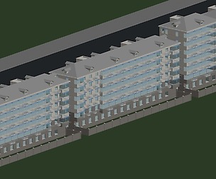 City office building architectural design  477