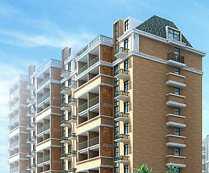 City office building architectural design  461