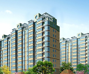 City office building architectural design  441
