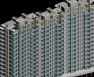 City office building architectural design  341