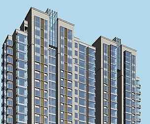 City office building architectural design  201