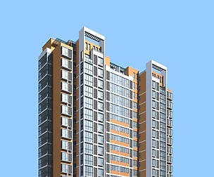 City office building architectural design  001