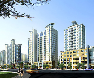 City office building architectural design  003
