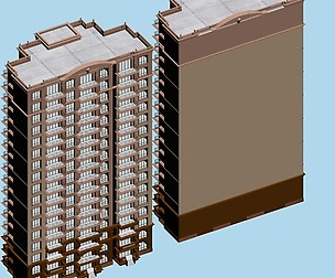 City ancient palace building luxury villas - 15
