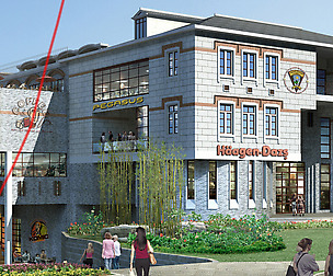 City ancient palace building luxury villas - 24