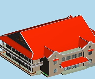 City chinese ancient luxury palace building - 12