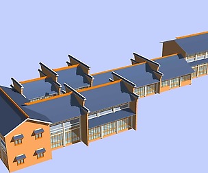 City chinese ancient luxury palace building - 18