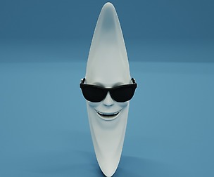 3d moon man mcdonald
