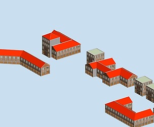 City chinese ancient luxury palace building - 64