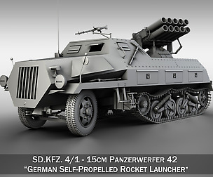 SDKFZ 4/1 - Panzerwerfer 42