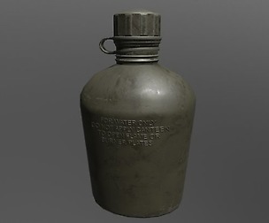 Plastic Military Canteen