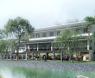 City chinese ancient luxury palace building - 105