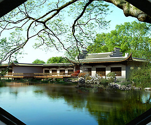 City chinese ancient luxury palace building - 110