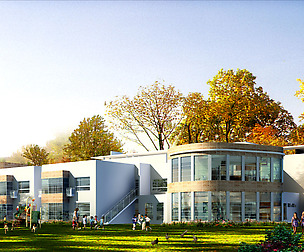 Kindergarten happy city office buildings - 01
