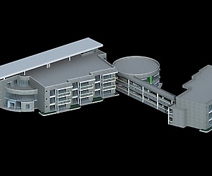 Kindergarten happy city office buildings - 15