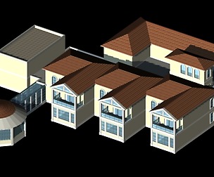 Kindergarten happy city office buildings - 20