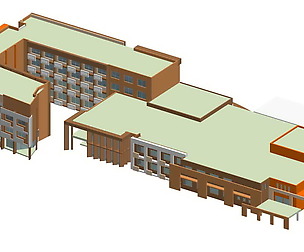 Kindergarten happy city office buildings - 31