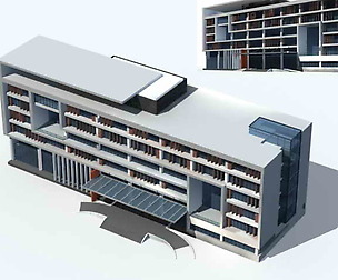 Commercial Street office building design - 01